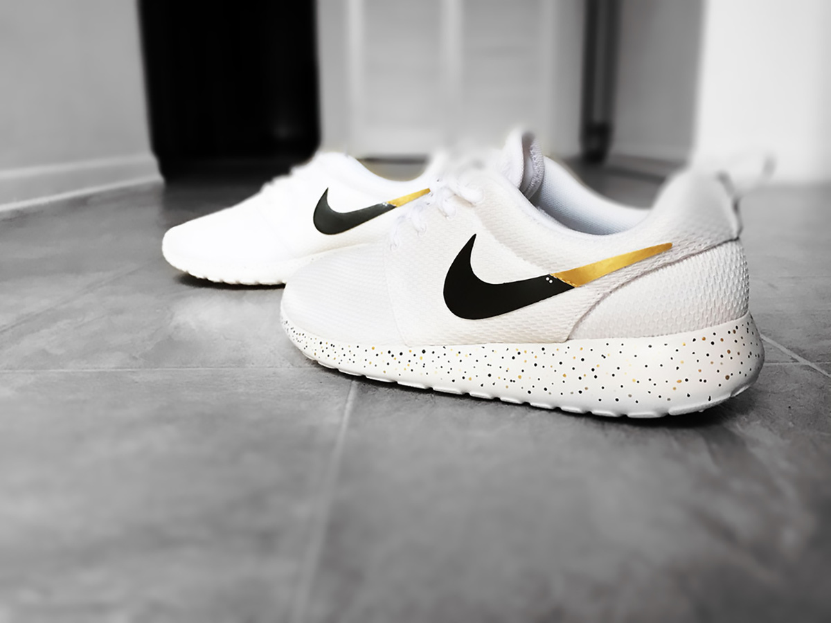 white gold roshe