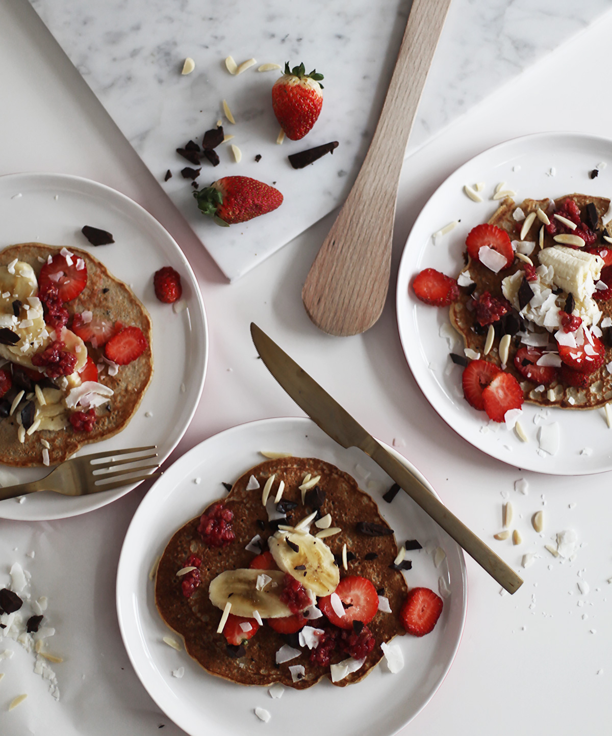 a recipe for healthy dairy free pancakes
