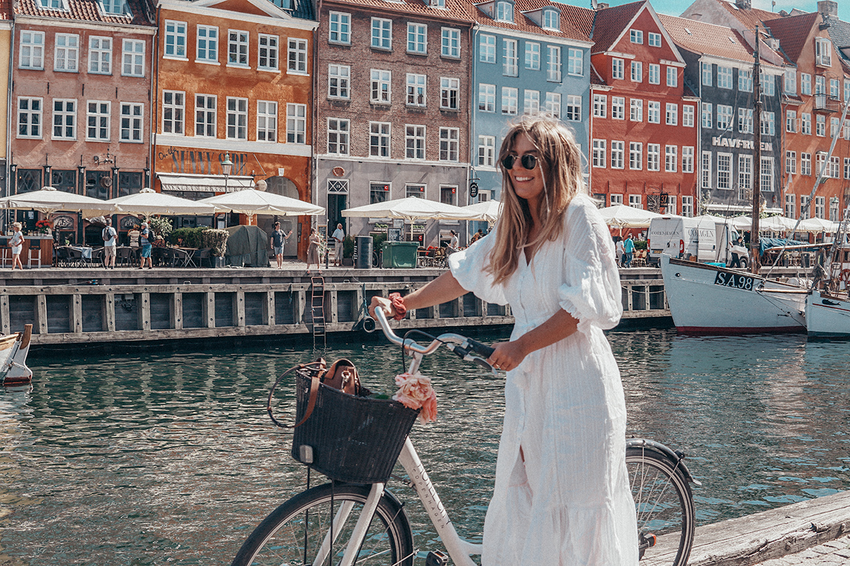 Exploring Nyhavn canals in Copenhagen