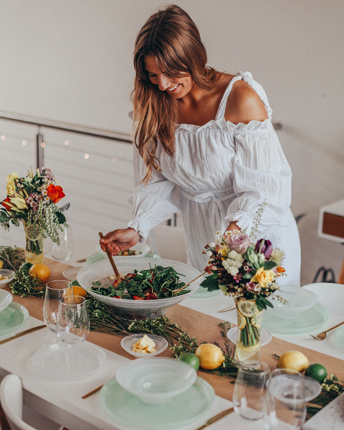 easy summer dinner party with maxwell and williams